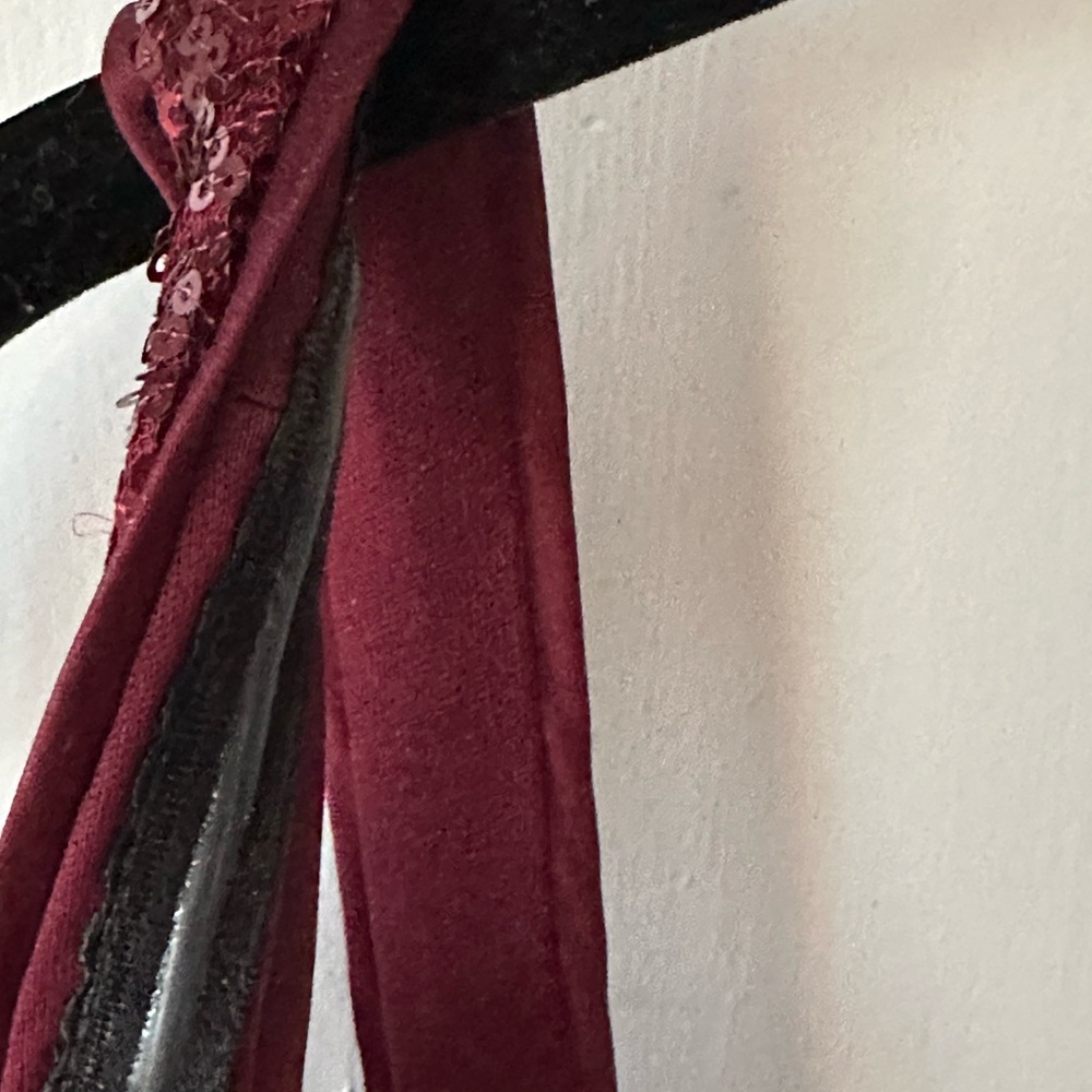 Azazie “Petra” dress in dark red sequins - Picture 8 of 15